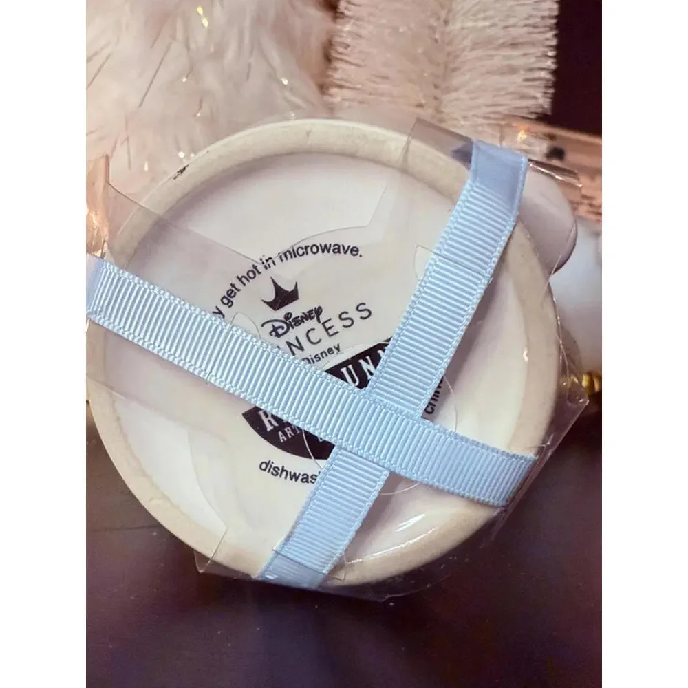 Rae Dunn x Disney Cinderella Ceramic Measuring Cup Set 4pc NWT